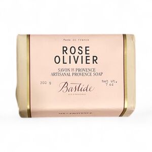 Rose Olivier Luxury Bar Soap | 7 oz Made in France | Triple-Milled Floral Rose